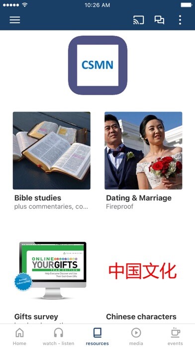 Emulate iPhone app Chinese Student Ministries NL using MyAndroid Emulate iPhone app Chinese Student Ministries NL using MyAndroid