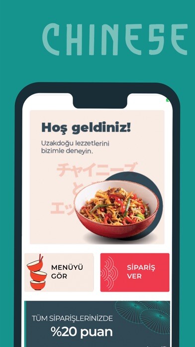 Emulate iPhone app Chinese & Sushi Express using MyAndroid