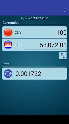 Run android online APK Chinese Yuan x Cambodian Riel from MyAndroid or emulate Chinese Yuan x Cambodian Riel using MyAndroid