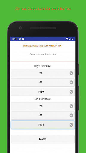 Run android online APK Chinese Zodiac Love Compatibility Test from MyAndroid or emulate Chinese Zodiac Love Compatibility Test using MyAndroid Run android online APK Chinese Zodiac Love Compatibility Test from MyAndroid or emulate Chinese Zodiac Love Compatibility Test using MyAndroid