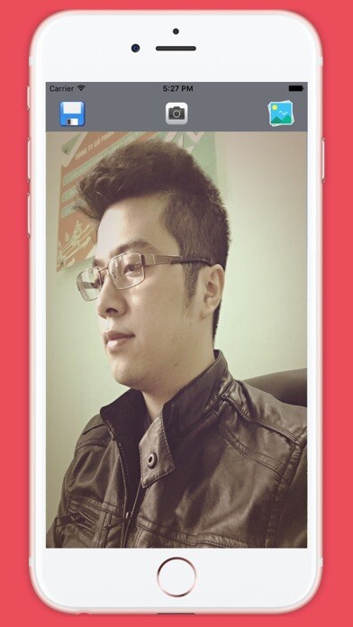 Emulate iPhone app Chinh Sua Anh Nghe Thuat - Camera Ascii Code using MyAndroid Emulate iPhone app Chinh Sua Anh Nghe Thuat - Camera Ascii Code using MyAndroid