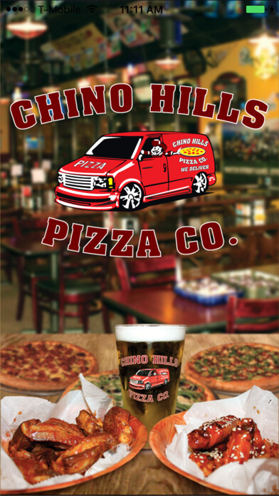 Emulate iPhone app Chino Hills Pizza Co using MyAndroid