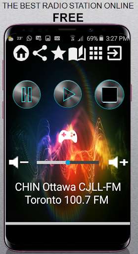 Run android online APK CHIN Ottawa CJLL-FM Toronto 100.7 FM CA App Radio from MyAndroid or emulate CHIN Ottawa CJLL-FM Toronto 100.7 FM CA App Radio using MyAndroid