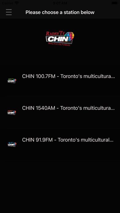 Emulate iPhone app CHINRadioToronto using MyAndroid Emulate iPhone app CHINRadioToronto using MyAndroid