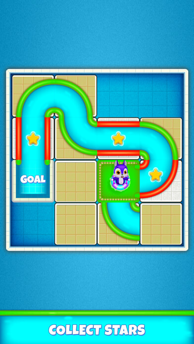 Emulate iPhone app Chipmunk escape - slide puzzle using MyAndroid