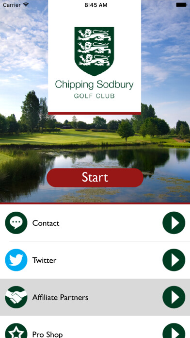Emulate iPhone app Chipping Sodbury Golf Club using MyAndroid Emulate iPhone app Chipping Sodbury Golf Club using MyAndroid