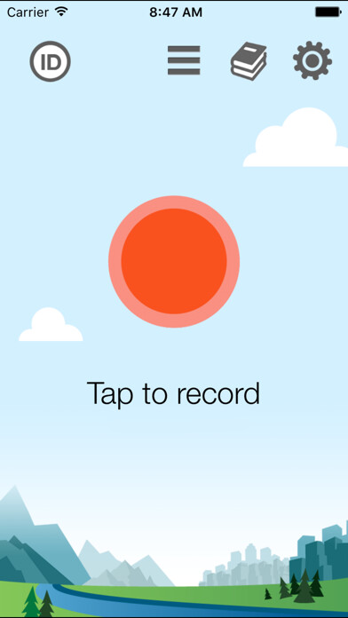 Emulate iPhone app ChirpOMatic - Birdsong Europe using MyAndroid