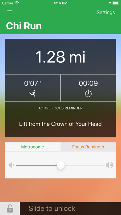 Emulate iPhone app ChiRunning using MyAndroid