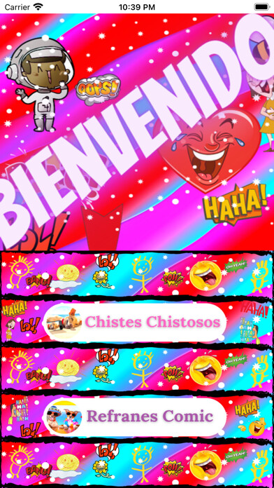 Emulate iPhone app Chistes Chistosos using MyAndroid Emulate iPhone app Chistes Chistosos using MyAndroid