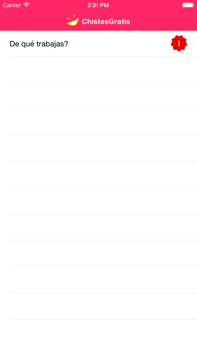 Emulate iPhone app Chistes Gratis using MyAndroid Emulate iPhone app Chistes Gratis using MyAndroid