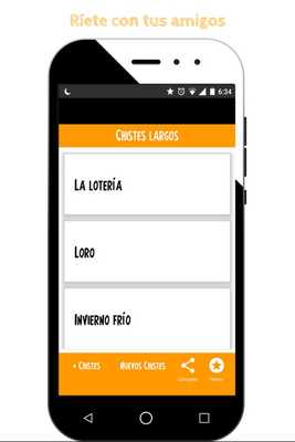 Emulate Android APK Chistes largos y buenos