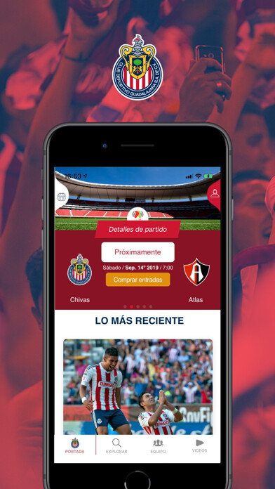 Emulate iPhone app Chivas Oficial using MyAndroid Emulate iPhone app Chivas Oficial using MyAndroid