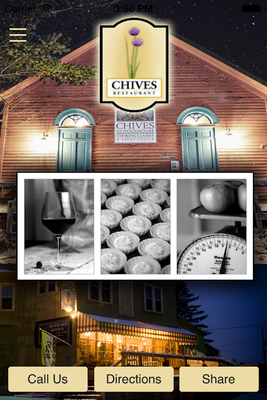 Emulate Android APK Chives Restaurant