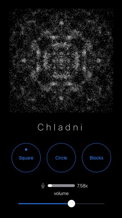 Emulate iPhone app Chladni Screen using MyAndroid Emulate iPhone app Chladni Screen using MyAndroid