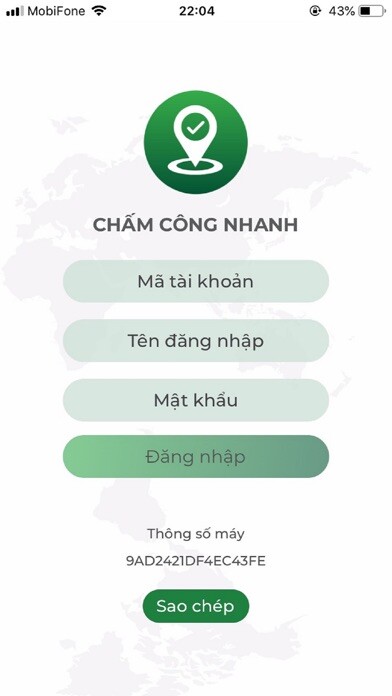 Emulate iPhone app Ch?m Công Nhanh using MyAndroid Emulate iPhone app Ch?m Công Nhanh using MyAndroid