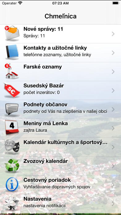 Emulate iPhone app Chmeľnica using MyAndroid Emulate iPhone app Chmeľnica using MyAndroid