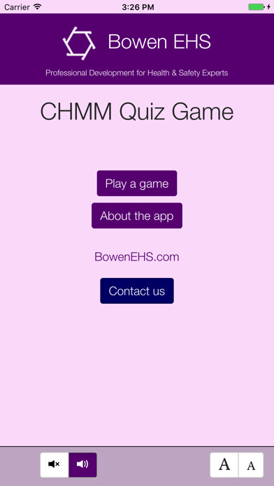 Emulate iPhone app CHMM Quiz Game using MyAndroid Emulate iPhone app CHMM Quiz Game using MyAndroid