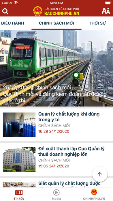 Emulate iPhone app Chính phủ Việt Nam using MyAndroid Emulate iPhone app Chính phủ Việt Nam using MyAndroid