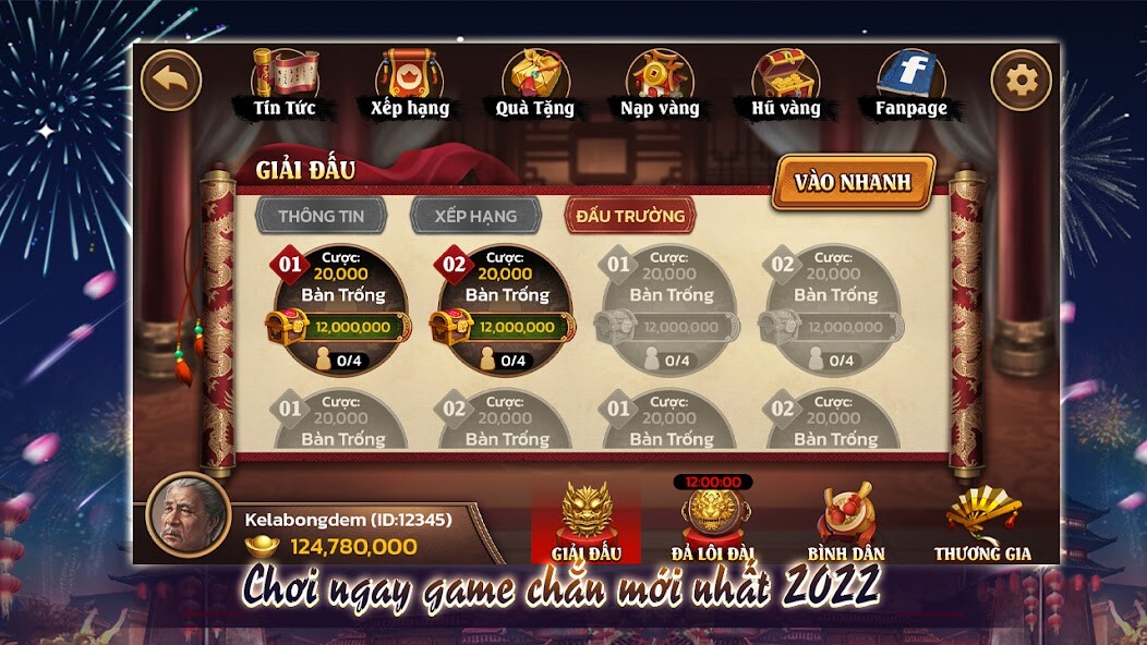 Run android online APK Chắn Việt Nam 2022 from MyAndroid or emulate Chắn Việt Nam 2022 using MyAndroid