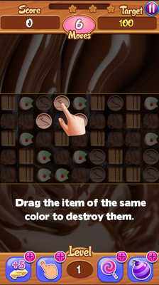 Emulate Android APK Chocolate Match Crush