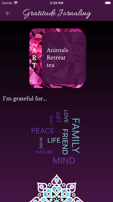 Emulate iPhone app Chocolate Mindfulness using MyAndroid Emulate iPhone app Chocolate Mindfulness using MyAndroid