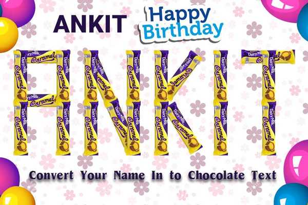 Emulate Android APK Chocolate Text Editor - Chocolate Text Collage