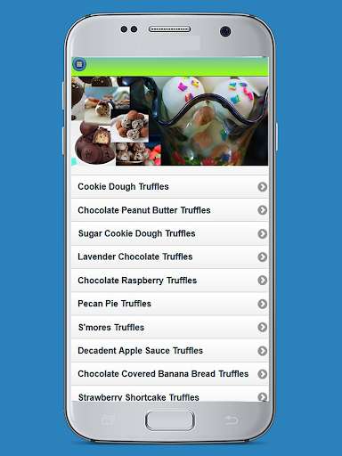 Run android online APK Chocolate Truffles Recipe from MyAndroid or emulate Chocolate Truffles Recipe using MyAndroid