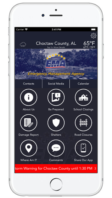 Emulate iPhone app Choctaw County EMA AL using MyAndroid Emulate iPhone app Choctaw County EMA AL using MyAndroid