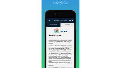 Emulate iPhone app CHOGM 2022 using MyAndroid Emulate iPhone app CHOGM 2022 using MyAndroid