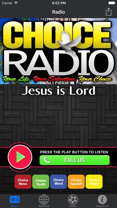 Emulate iPhone app Choice Gospel Radioo using MyAndroid Emulate iPhone app Choice Gospel Radioo using MyAndroid