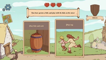 Emulate iPhone app Choice of Life Middle Ages using MyAndroid