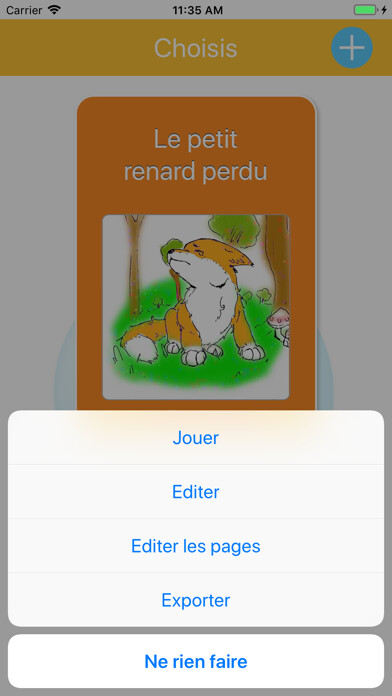 Emulate iPhone app Choisis using MyAndroid Emulate iPhone app Choisis using MyAndroid