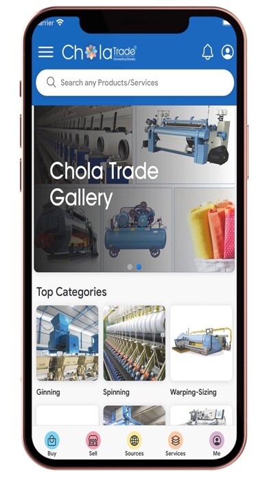 Emulate iPhone app Chola Trade using MyAndroid