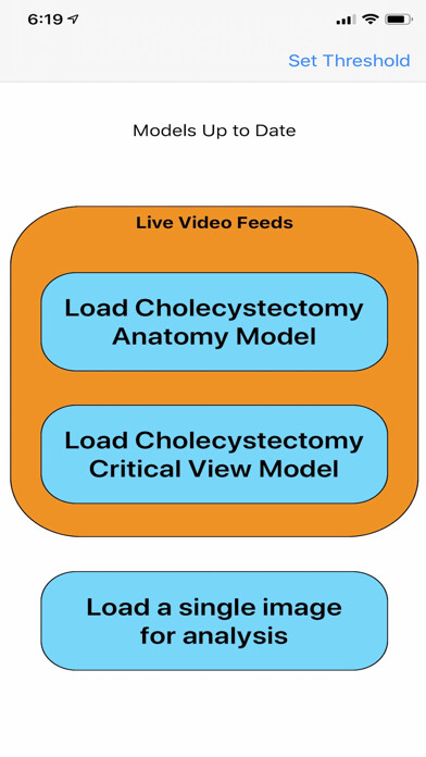 Emulate iPhone app Cholecystectomy AI using MyAndroid
