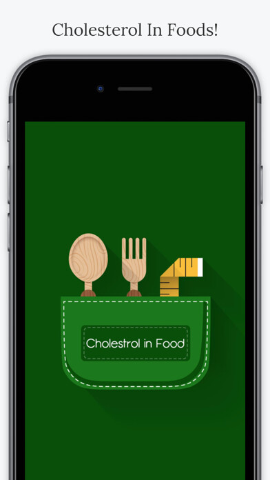Emulate iPhone app Cholesterol In Foods using MyAndroid