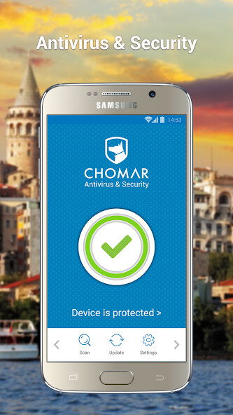 Run android online APK CHOMAR Antivirus Security from MyAndroid or emulate CHOMAR Antivirus Security using MyAndroid
