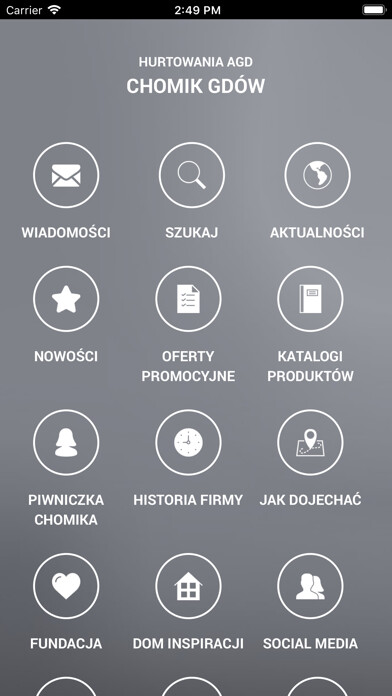 Emulate iPhone app Chomik - Hurtownia AGD using MyAndroid Emulate iPhone app Chomik - Hurtownia AGD using MyAndroid