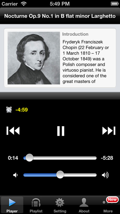 Emulate iPhone app Chopin Nocturne using MyAndroid Emulate iPhone app Chopin Nocturne using MyAndroid