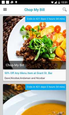 Emulate Android APK Chopmybill