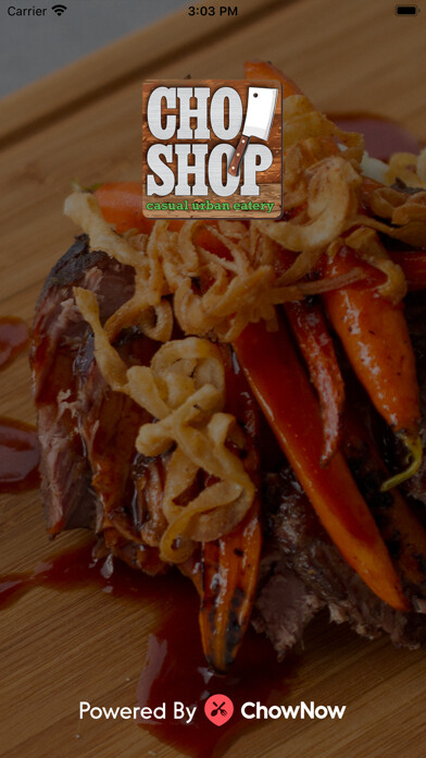 Emulate iPhone app Chop Shop Casual Urban Eatery using MyAndroid Emulate iPhone app Chop Shop Casual Urban Eatery using MyAndroid
