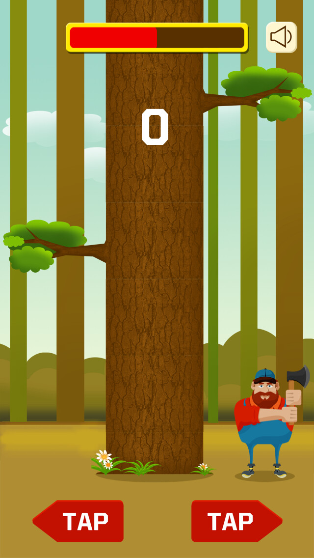 Emulate iPhone app Chop The Wood Man using MyAndroid Emulate iPhone app Chop The Wood Man using MyAndroid