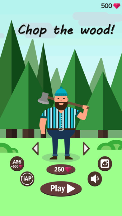 Emulate iPhone app Chop the wood! using MyAndroid Emulate iPhone app Chop the wood! using MyAndroid