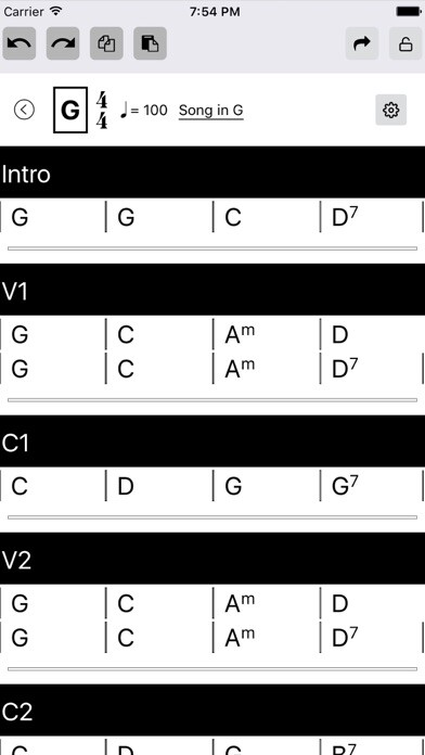 Emulate iPhone app Chord Charts using MyAndroid Emulate iPhone app Chord Charts using MyAndroid
