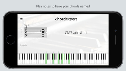Emulate iPhone app ChordExpert using MyAndroid