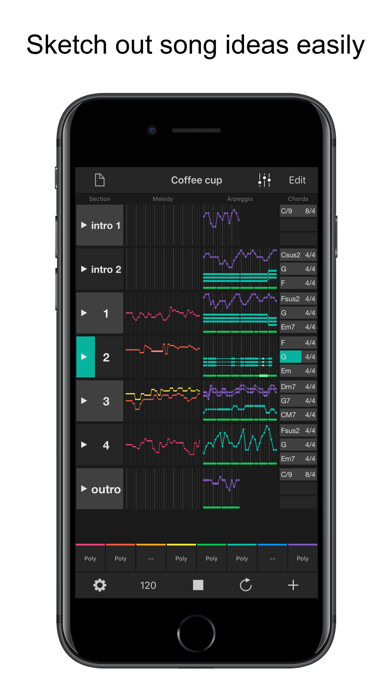 Emulate iPhone app ChordFlow using MyAndroid Emulate iPhone app ChordFlow using MyAndroid