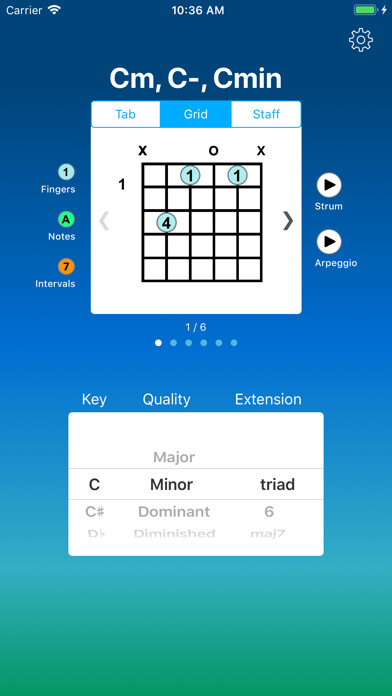 Emulate iPhone app Chord Fusion - Guitar Tabs using MyAndroid Emulate iPhone app Chord Fusion - Guitar Tabs using MyAndroid