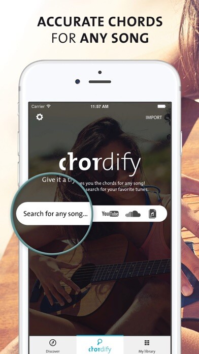 Emulate iPhone app Chordify - Chords For Any Song using MyAndroid Emulate iPhone app Chordify - Chords For Any Song using MyAndroid