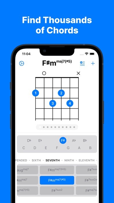 Emulate iPhone app ChordKit using MyAndroid