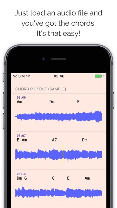 Emulate iPhone app Chord Pickout using MyAndroid Emulate iPhone app Chord Pickout using MyAndroid