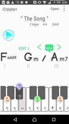 Emulate Android APK Chord "Auto Playing" Piano - Chordy Emulate Android APK Chord "Auto Playing" Piano - Chordy